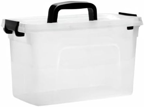 JUJIAJIA 6 Quart Clear Storage Latch Box/Bins - Image 9