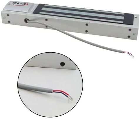Visionis Indoor 600LBS 280KG Holding Force Outswinging Electromagnetic Door Lock - Image 4
