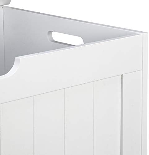 wooden storage chest, storage trunk w/2 safety hinges,storage, front angle view