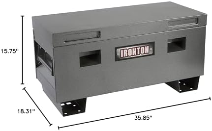 ironton jobsite box, gray, carbon steel (36 inches), view 10