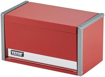 vevor metal tool box, 8.6-inch, portable metal tool, view 9