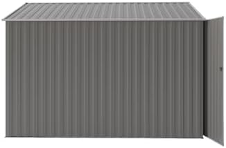 yopto 4×8 ft outdoor metal storage shed,heavy-duty lean, view 18