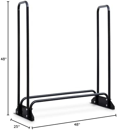 champion power equipment 201163 48-inch firewood heavy duty, front angle view