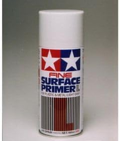 Tamiya Gray Fine Surface Primer L, 180ml Spray Can