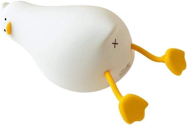 Lying Flat Duck Night Light, 3 Level Dimmable LED Nursery Nightlight, Cute - Image 9
