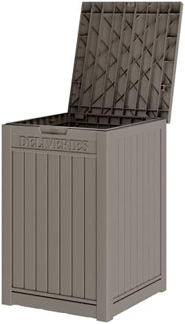 lhbgo package delivery box for outside, 48 gallon, view 9