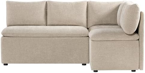 chita breakfast nook bench with storage, banquette seating, view 10