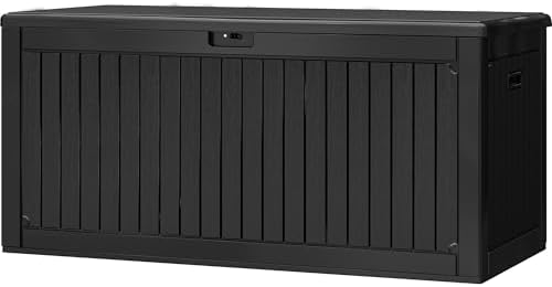 dwvo 320 gallon resin outdoor storage box, xxl, view 9