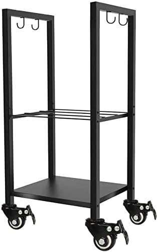 koutemie firewood rack indoor, 2 tier small firewood, front angle view