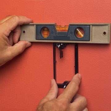 iMBAPrice LV1-2PK Single Gang (1-Gang) Low Voltage Mounting Bracket - Black (Pack of 2)