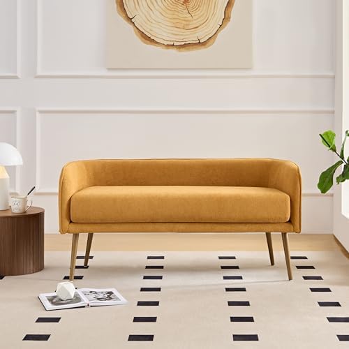 bedroom bench with low back,inside metal frame, extra, view 9