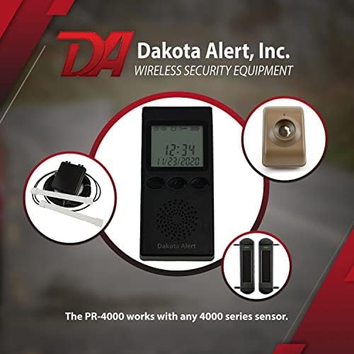 Wireless Driveway Alarm Portable Receiver PR-4000 - Image 9