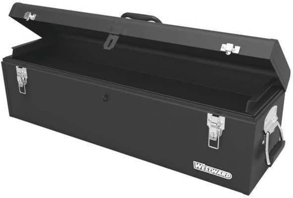 westward westward tool box, steel, black, 30 in, main product view