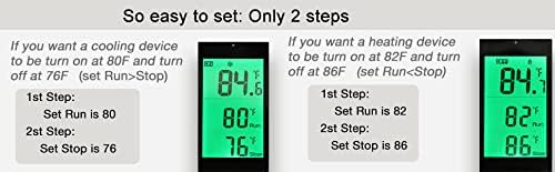 DIGITEN Wireless Temperature Controlled Outlet, Digital Plug-in Thermostat - Image 9