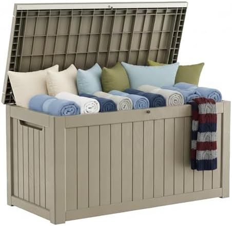 makino 275 gallon resin outdoor storage box, waterproof, view 9