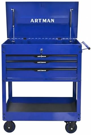 ryh 3 drawers 32" w rolling tool chest, view 9