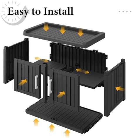 outdoor shoe bench, waterproof uv-resistant indoor resin shoe, front angle view