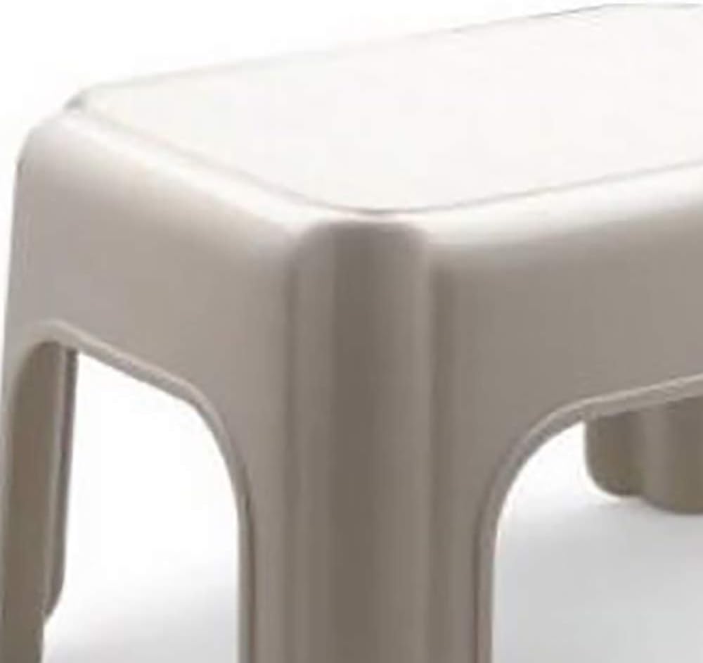 Rubbermaid 2 Pack Lightweight Slip Resistant Roughneck Tough Step Stool, Tan