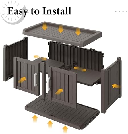 outdoor shoe bench, waterproof uv-resistant indoor resin shoe, front angle view