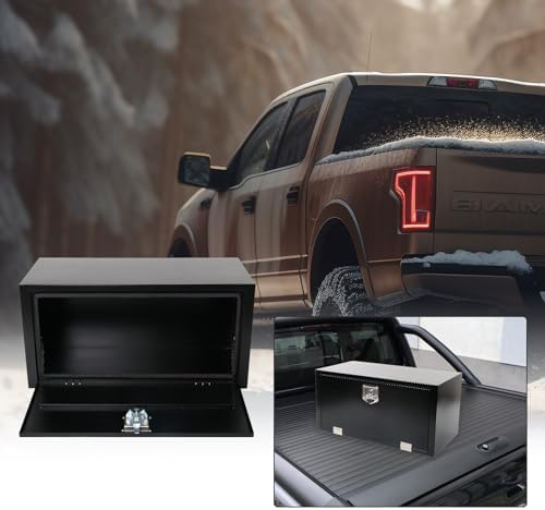 36'' heavy duty truck tool box steel for on a desk or shelf