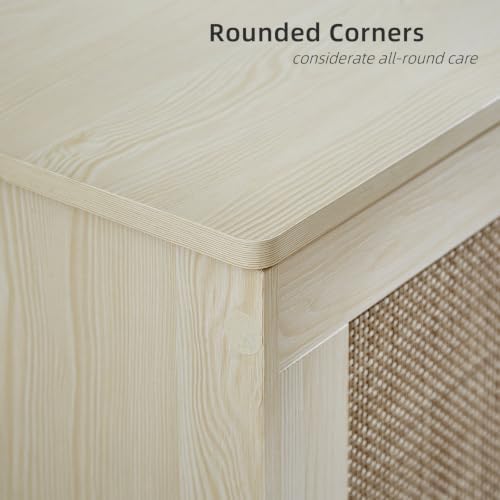47.2" storage chest extra large,rattan storage bench(white cream), view 9