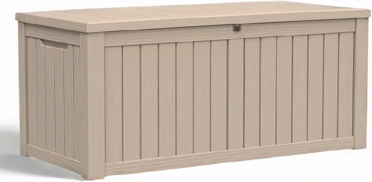 150 gallonoutdoor storage box,resin deck boxes waterproof, indooroutdoor, main product view