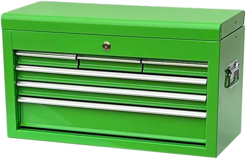 workington portable metal tool chest with 6 drawers, view 9