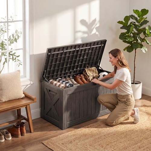 flamaker internal 120 gallon deck box waterproof, large, view 9