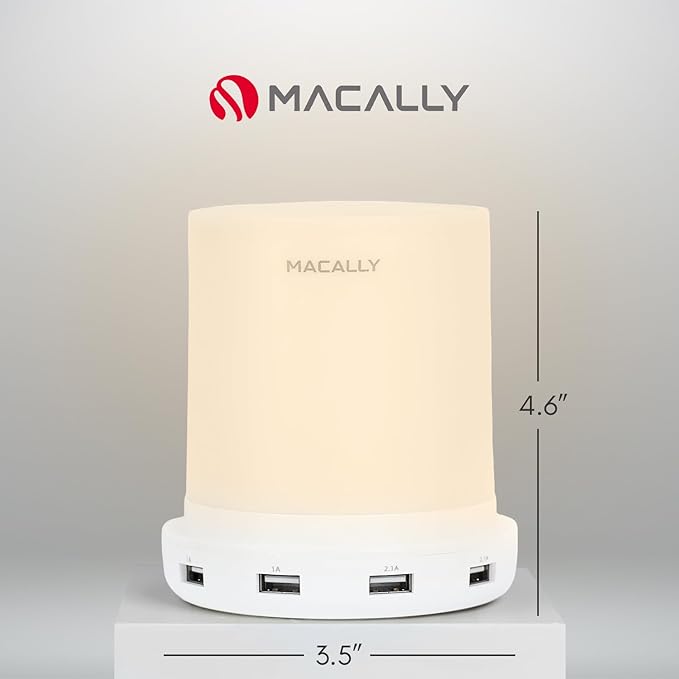 Macally Small Touch Lamps for Nightstand - Image 6