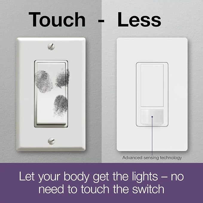 Lutron Maestro Motion Sensor Light Switch Indoor - Image 9