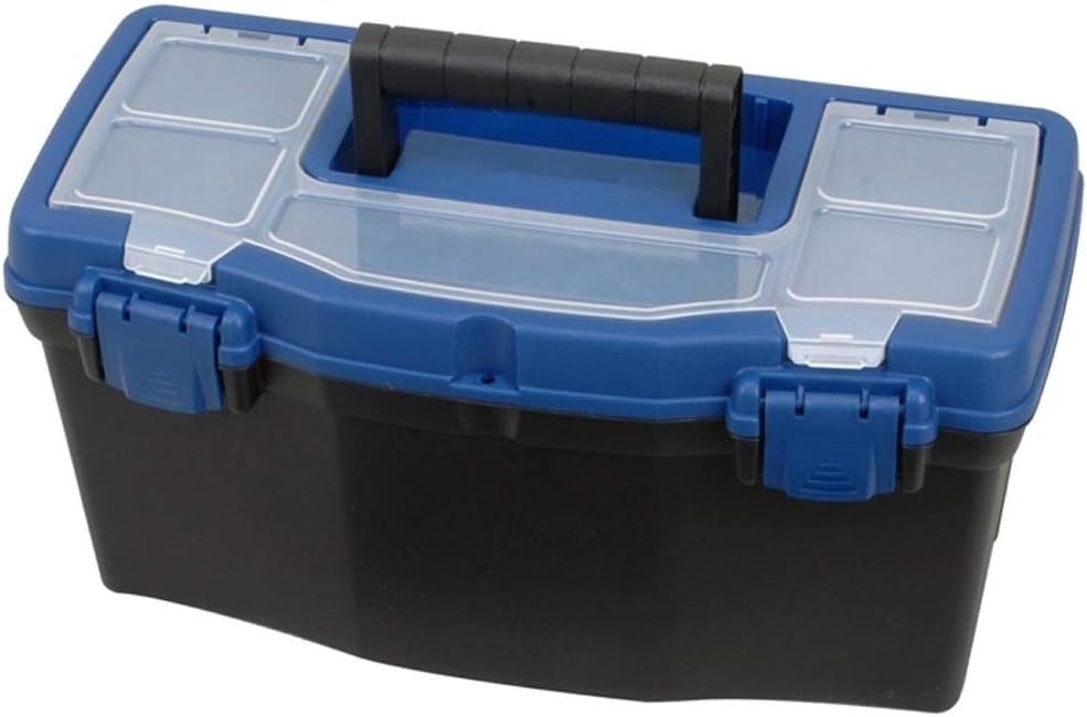 edward tools plastic tool box with handle, main product view