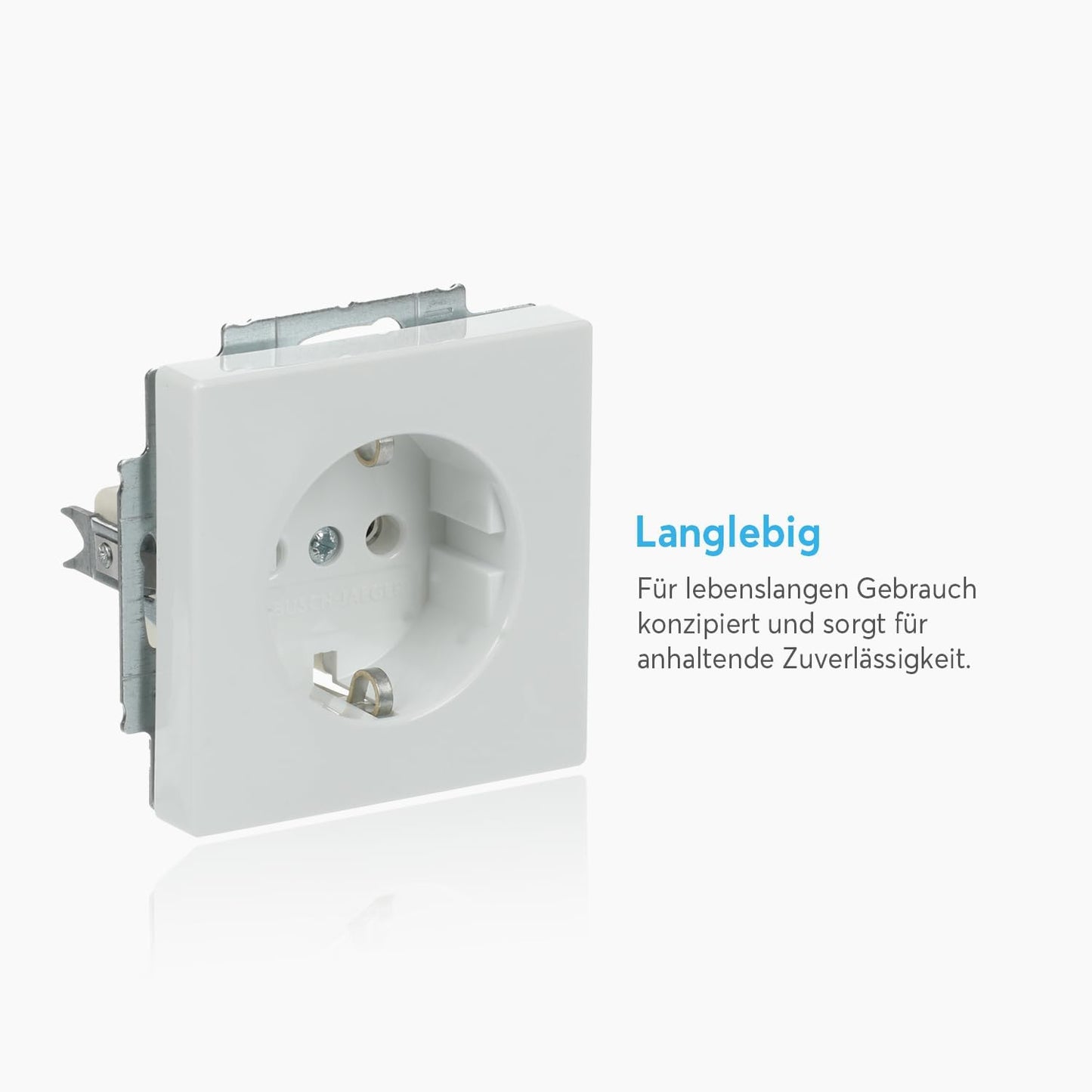 Busch-Jaeger 20EUC-84 Schuko Socket Insert