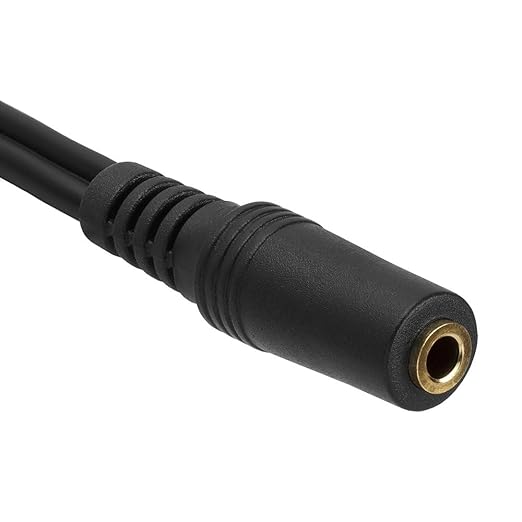Cmple - 3.5mm Female to 2 RCA Male Stereo Audio Y Cable Adapter - Image 3