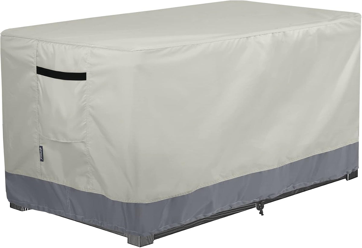 patio deck box cover waterproof, 52l x 28w, main product view