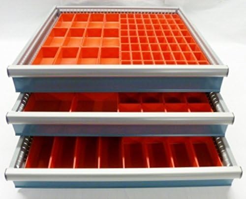 schaller 140 pc red plastic box assortment, main product view