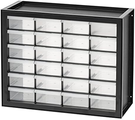 iris usa 24-drawer plastic storage cabinet, teacher toolbox, view 11
