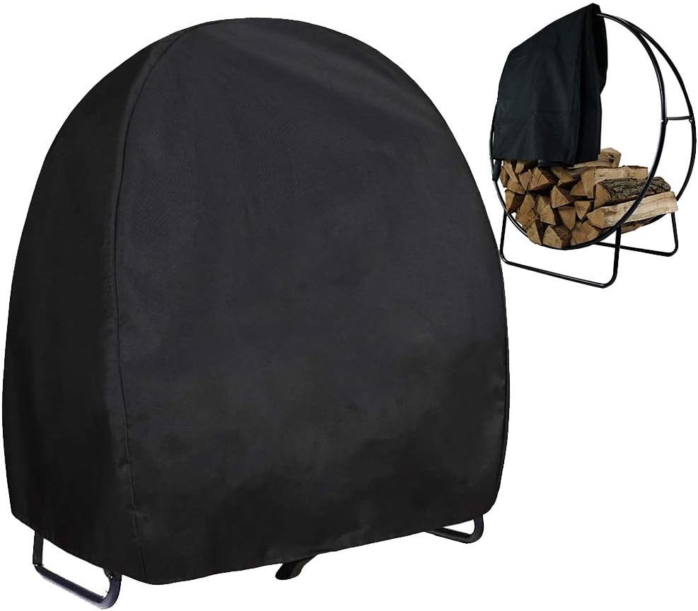 firewood log holder rack cover heavy duty waterproof, main product view