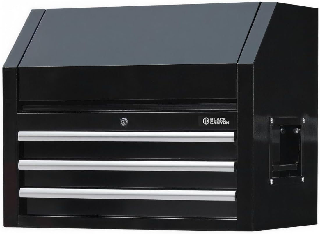 26" rolling tool chest with 3 drawers, main product view