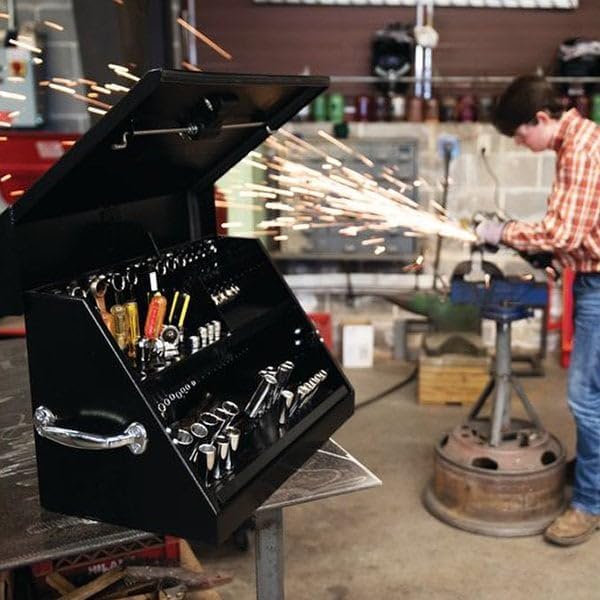 montezuma – sm200b – 22.5-inch portable triangle toolbox, view 9