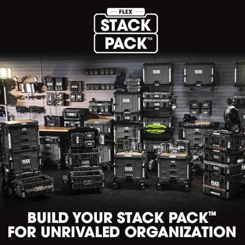 flex stack pack storage system dolly - fs1701, front angle view
