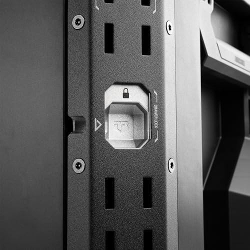 toughbuilt stacktech 3 drawer rolling locking tool box, view 9