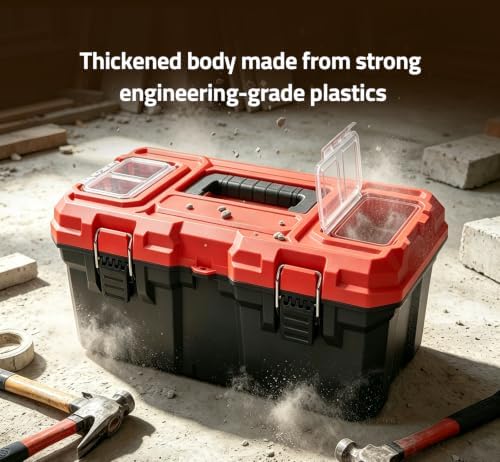 tools box, deep lockable toolbox, 18.7 * 9.9, view 9