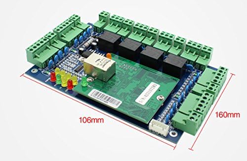 MENGQI-CONTROL TCP/IP 4 Door Entry Access Control Panel Kit Electric Strike - Image 9