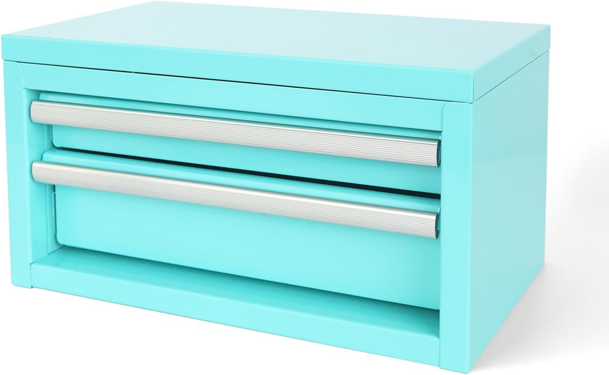 mini steel tool box with drawers - small, main product view
