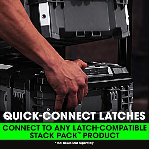 flex stack pack storage system 2-drawer tool box on a desk or shelf