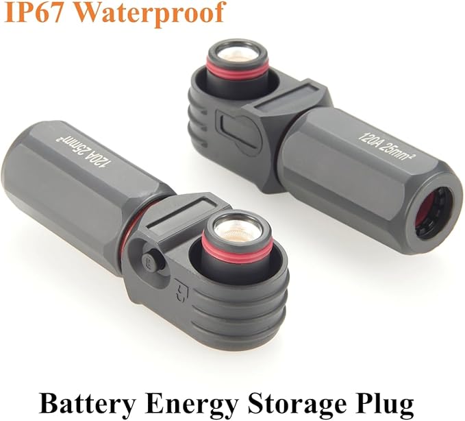IP67 Waterproof 25mm² 120A High Voltage High Current Battery Energy Storage - Image 6
