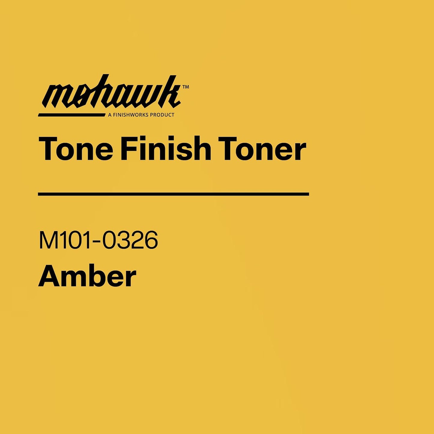 Mohawk Tone Finish Toner, Amber, M101-0326, 1 Count