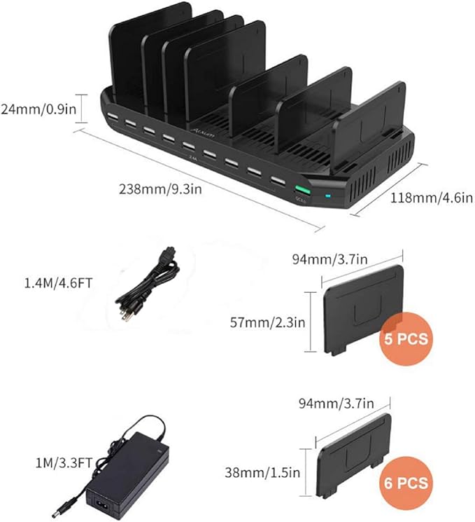Alxum USB Fast Charging Station - Image 8