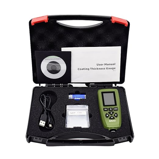 Mil Thickness Gauge, Coating Thickness Gauges, ERAY Paint Depth Gauge Meter - Image 7