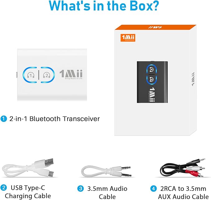 1Mii Bluetooth Transmitter Receiver - Image 8